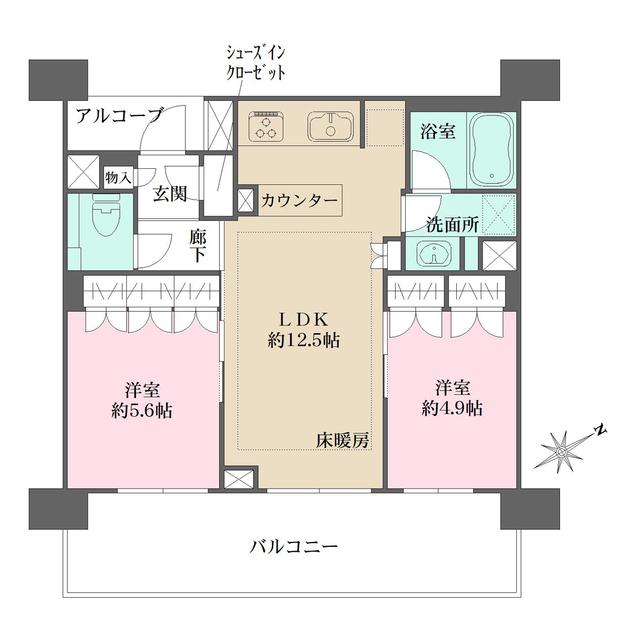 間取図(平面図)