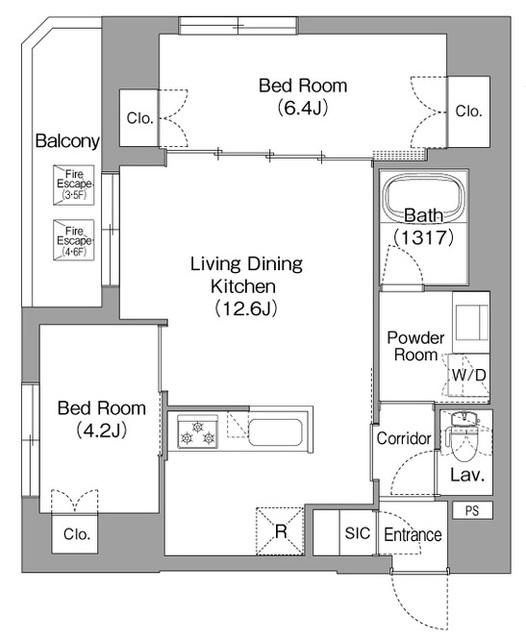 間取図(平面図)