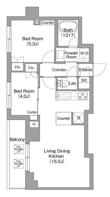 間取図(平面図)