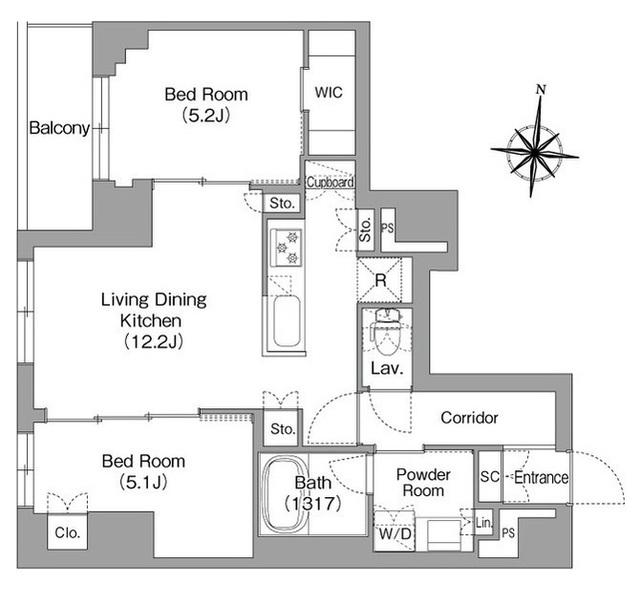 間取図(平面図)