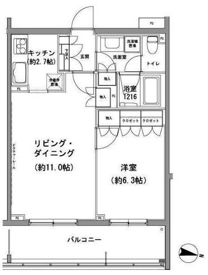 間取図(平面図)