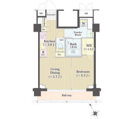 間取図(平面図)