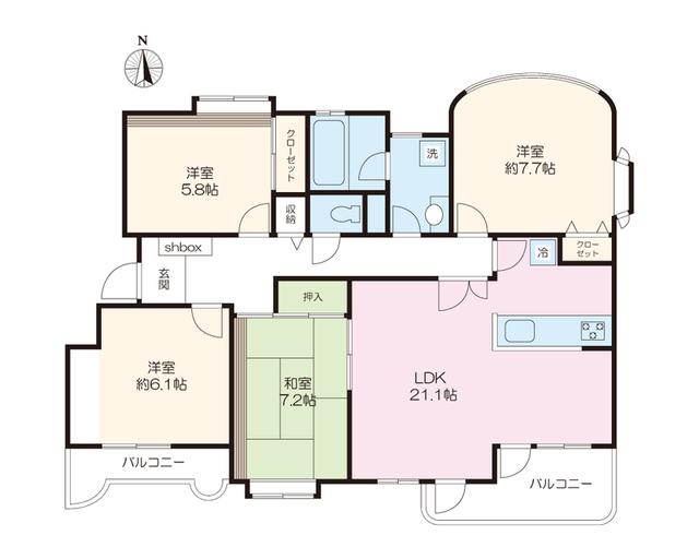 間取図(平面図)
