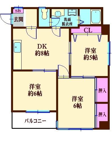 間取図(平面図)