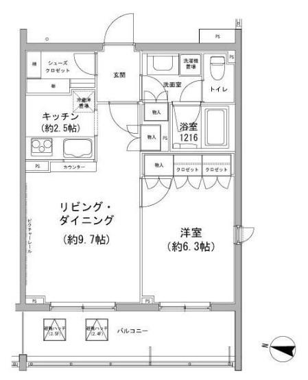 間取図(平面図)