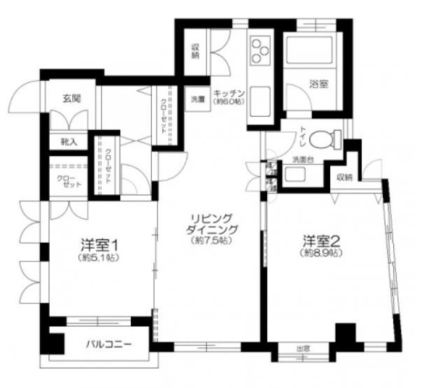 間取図(平面図)