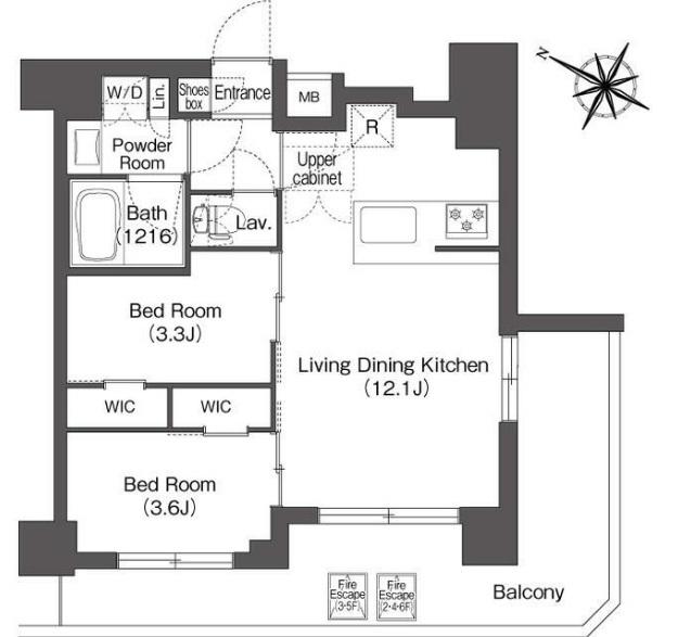 間取図(平面図)