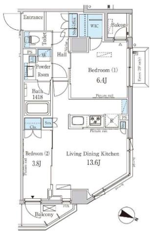 間取図(平面図)