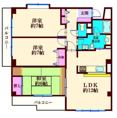 間取図(平面図)