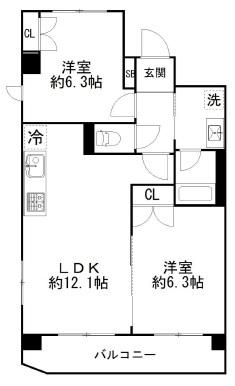 間取図(平面図)