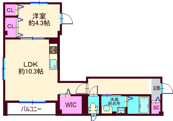 間取図(平面図)