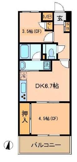 間取図(平面図)