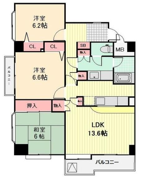 間取図(平面図)