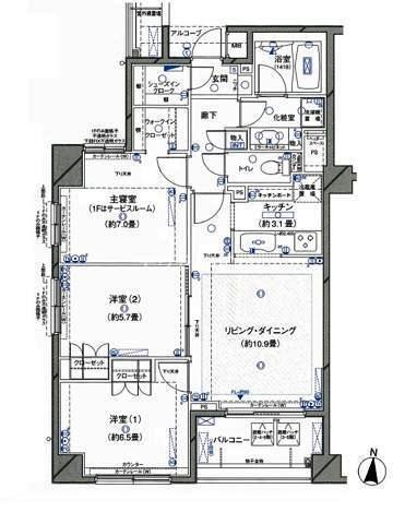 間取図(平面図)