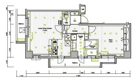 間取図(平面図)