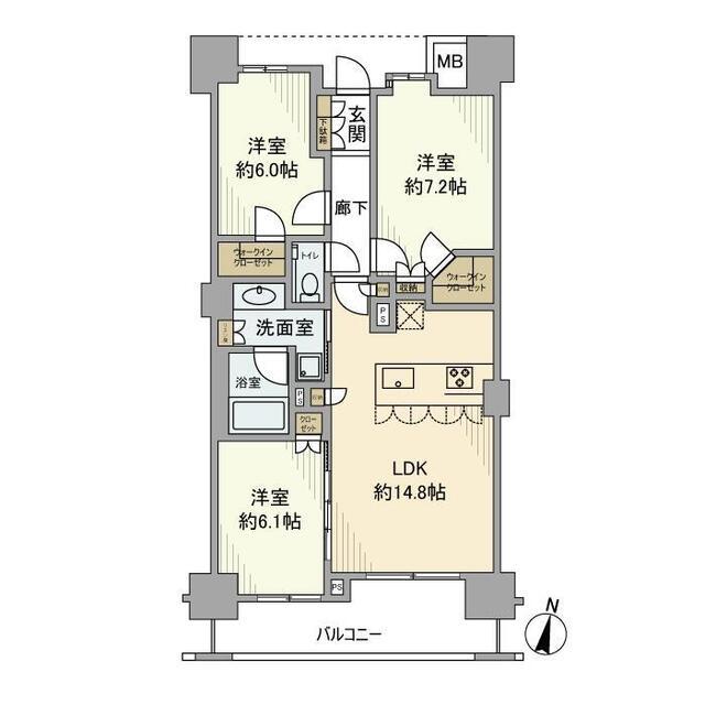 間取図(平面図)