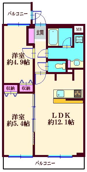 間取図(平面図)