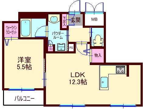 間取図(平面図)