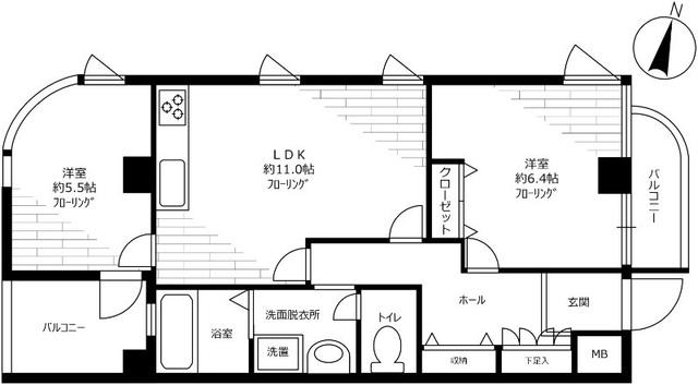 間取図(平面図)