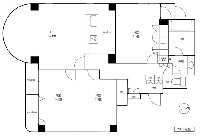 間取図(平面図)