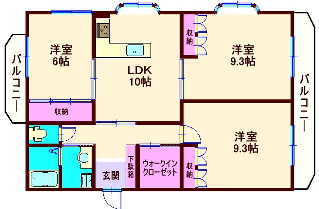 間取図(平面図)