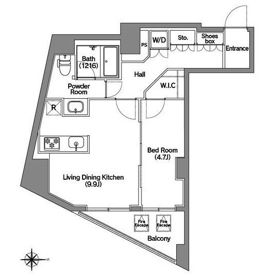 間取図(平面図)
