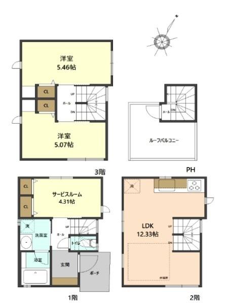 間取図(平面図)