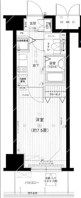 間取図(平面図)