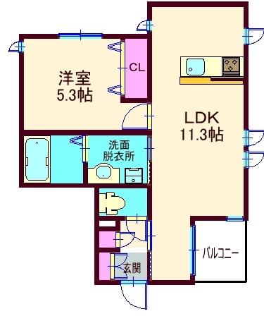 間取図(平面図)