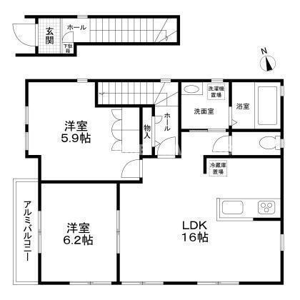 間取図(平面図)