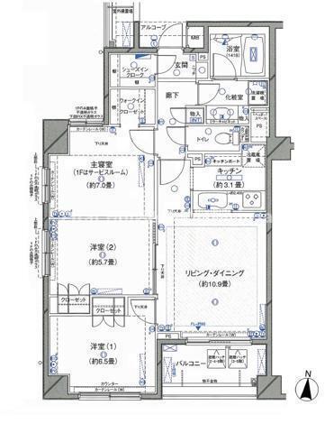 間取図(平面図)