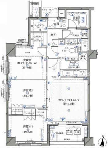 間取図(平面図)