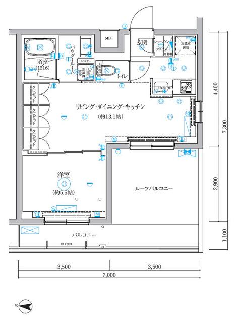 間取図(平面図)