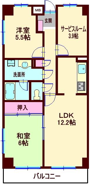 間取図(平面図)