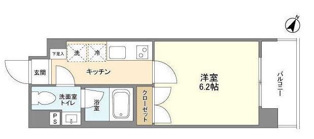 ＲＪＲリクロス西馬込 間取り図画像