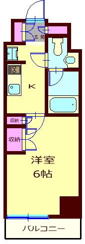 アーバネックス旗の台（704） 間取り図画像