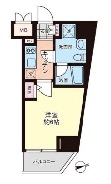 コンシェリア品川中延（1101） 間取り図画像
