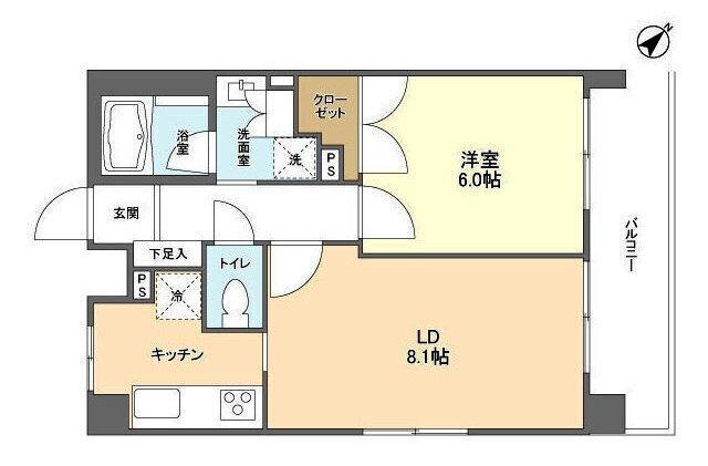 ＲＪＲリクロス西馬込（312） 間取り図画像