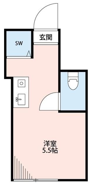 コートハウス南馬込Ⅱ（204） 間取り図画像