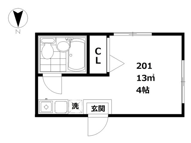 インベスト馬込Ⅱ 間取り図画像