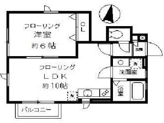 デザインコート西品川（101） 間取り図画像