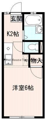 グレース山王（202） 間取り図画像