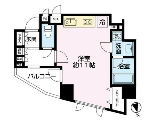 リシェ大井スカイビュー（301） 間取り図画像