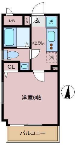 Ｒ　ＦＬＡＴ 間取り図画像