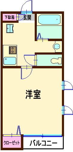 スプリングヒルズ（202） 間取り図画像