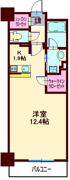 スタイリオ品川中延 間取り図画像
