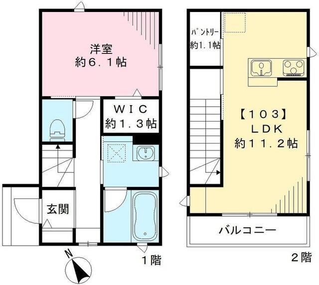 レジーナ尾山台（103） 間取り図画像
