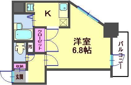 ヴェローナ品川中延（1002） 間取り図画像