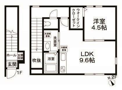 アトリオ田園調布（2002） 間取り図画像