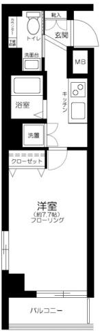 ステージグランデ田園調布（407） 間取り図画像